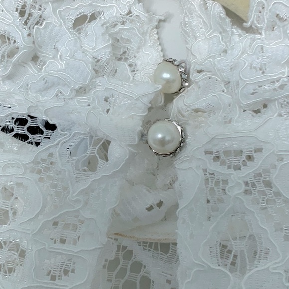 Sandro Colette lace blouse NWT size L - Picture 6 of 9